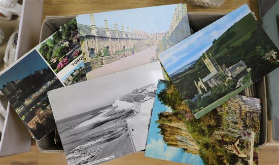 Bag of postcards